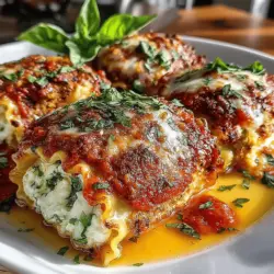 Savory Eggplant Lasagna Roll-Ups: A Culinary Delight
