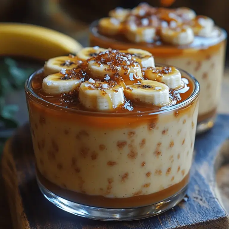 Welcome to the world of Silky Caramel Banana Panna Cotta, a dessert that seamlessly blends creamy textures with the sweetness of ripe bananas and rich caramel. This Italian classic has evolved over the years, and today, it stands as a beloved dish on dessert menus worldwide. The panna cotta, which translates to "cooked cream," is a versatile treat that can be customized with various flavors and toppings, but the combination of caramel and banana elevates it to a new level of indulgence.