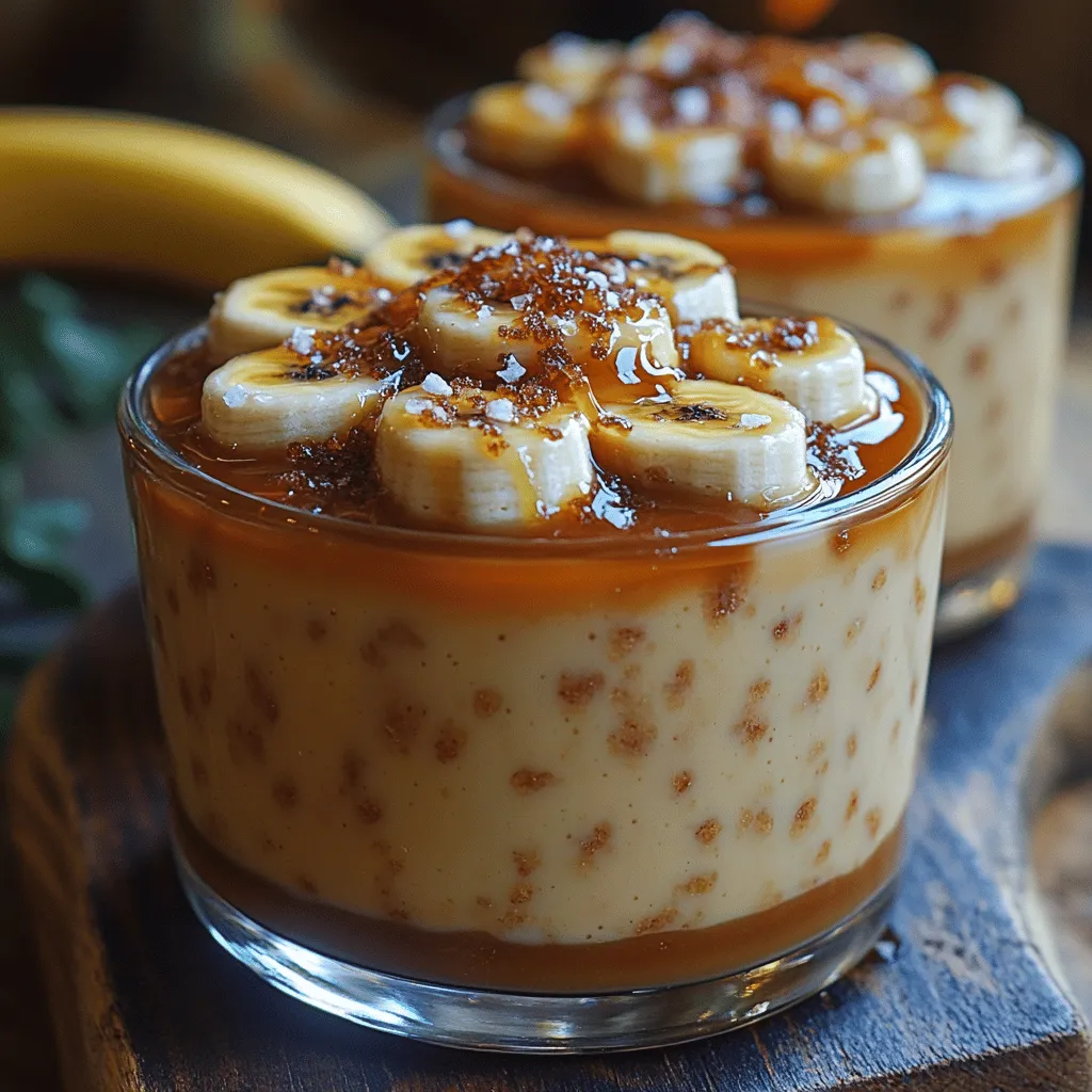 Welcome to the world of Silky Caramel Banana Panna Cotta, a dessert that seamlessly blends creamy textures with the sweetness of ripe bananas and rich caramel. This Italian classic has evolved over the years, and today, it stands as a beloved dish on dessert menus worldwide. The panna cotta, which translates to "cooked cream," is a versatile treat that can be customized with various flavors and toppings, but the combination of caramel and banana elevates it to a new level of indulgence.