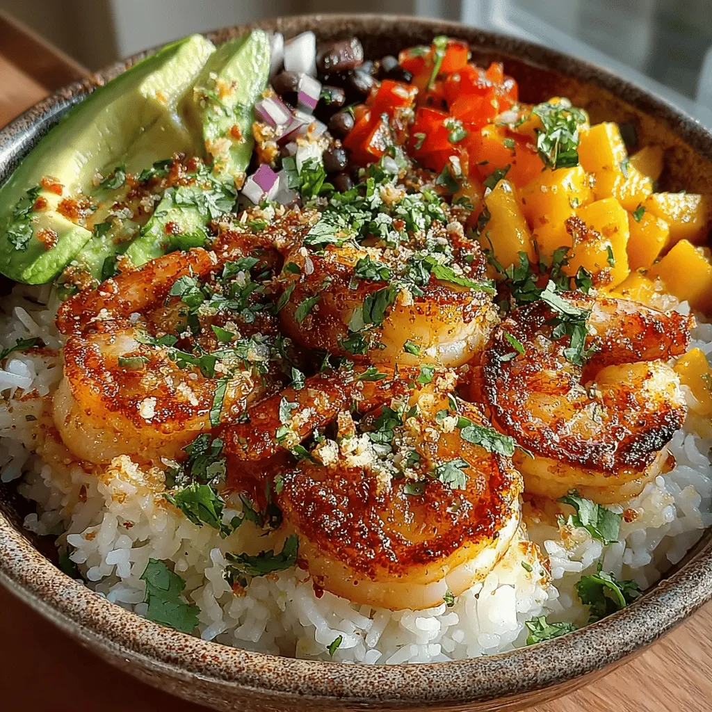 Tropical cuisine is a delightful celebration of vibrant flavors, fresh ingredients, and culinary techniques that reflect the sunny climates of regions like Southeast Asia and the Caribbean. The essence of tropical dishes often revolves around the use of fresh seafood, ripe fruits, and aromatic spices, creating a symphony of tastes that transport your taste buds to sun-kissed beaches and lush landscapes. One such dish that encapsulates the spirit of tropical cooking is the Tropical Shrimp & Mango Rice Bowl. This refreshing meal combines succulent shrimp with the sweetness of ripe mango, making it a perfect choice for those seeking a light yet satisfying dish.