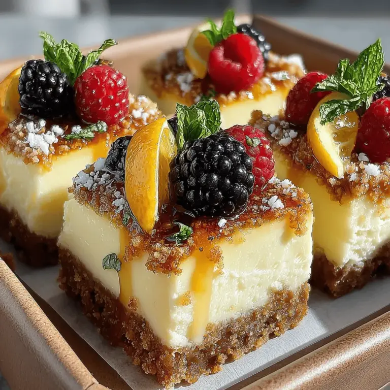 To create the perfect Zesty Frozen Lemon Cheesecake Bars, it's essential to understand the role each ingredient plays in the overall composition of the dessert. Each component contributes to the texture, flavor, and ultimately, the success of this delightful treat.