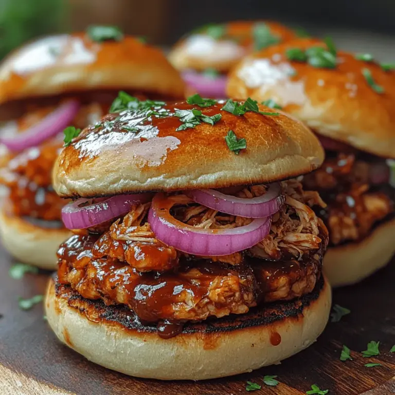 If you’re on the lookout for a crowd-pleasing, plant-based dish that satisfies both meat lovers and vegans alike, then Tangy BBQ Pulled Jackfruit Sliders are just what you need. These sliders are not only packed with flavor but also provide a unique culinary experience that’s sure to impress. The star of this dish, jackfruit, has gained popularity in recent years as a versatile meat substitute, particularly in BBQ recipes. With its fibrous texture, jackfruit mimics pulled pork beautifully, making it an ideal choice for those seeking a hearty, satisfying meal that is also meat-free.