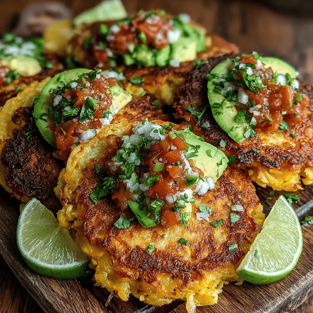 Sweet and Smoky Carrot Fritter Tacos