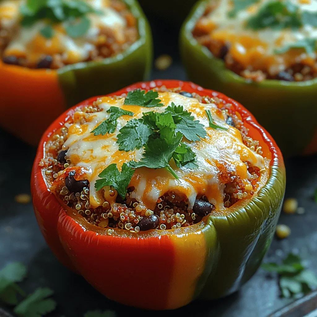 Stuffed bell peppers have long been a staple in kitchens around the world, cherished for their comforting qualities and satisfying flavors. This dish combines a variety of wholesome ingredients into a vibrant package, making it not only visually appealing but also a delight for the taste buds. Whether you're looking for a hearty meal to feed the family or a nutritious option for your weekly meal prep, these Hearty Slow Cooker Stuffed Bell Peppers fit the bill perfectly.