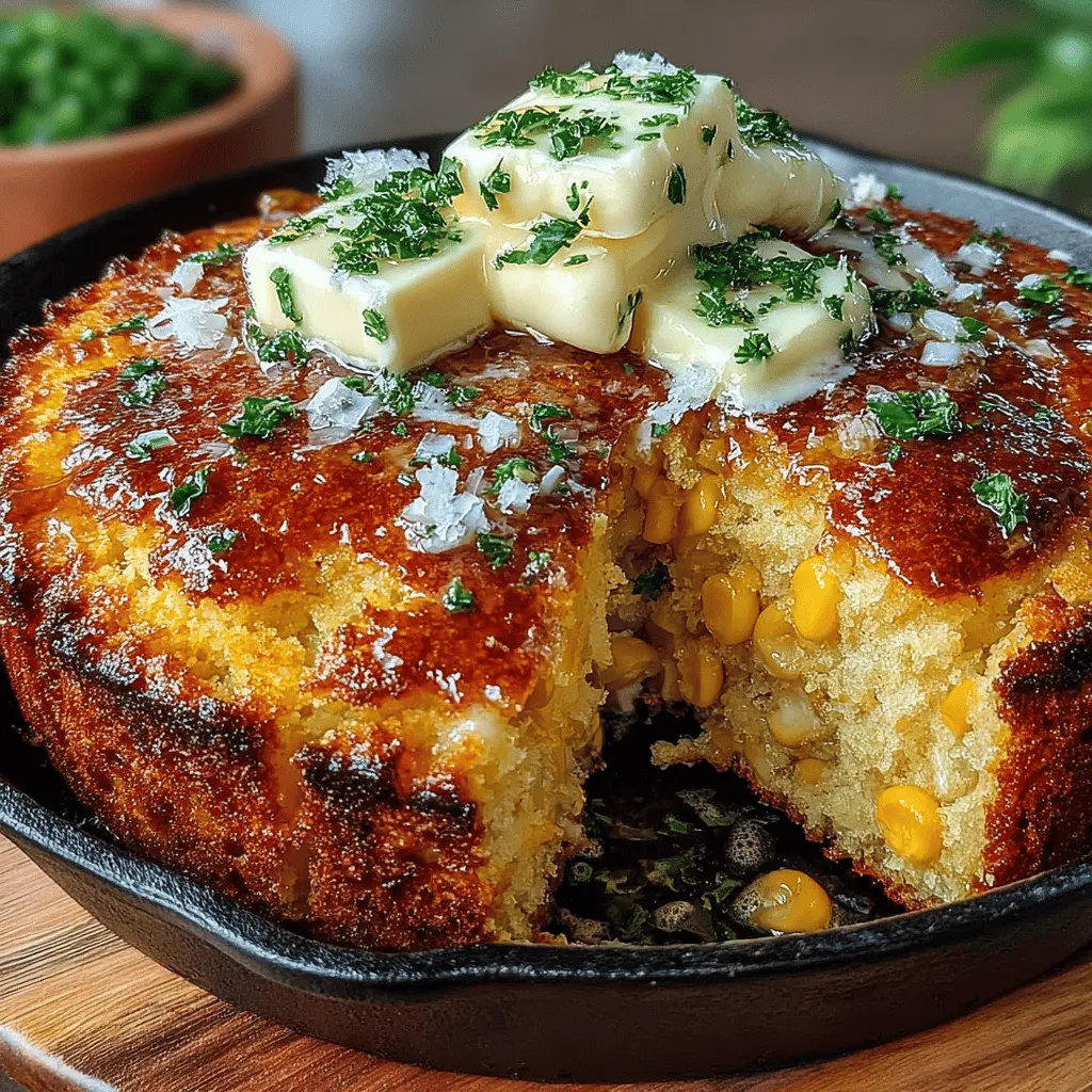 Sweet Honey Butter Baked Cornbread