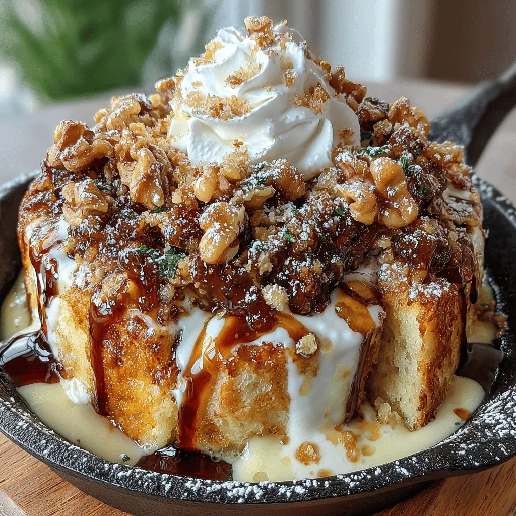 Imagine waking up to the heavenly aroma of warm cinnamon and sweet apples wafting through your kitchen. The Warm Apple Pie French Toast Skillet is the epitome of comfort food, expertly blending the nostalgic flavors of apple pie with the indulgence of French toast. This delightful dish not only brings the warmth of a home-cooked breakfast but also serves as a charming centerpiece for family gatherings or cozy weekend brunches. The beauty of this recipe lies in its simplicity and the use of seasonal ingredients, particularly fresh apples, that can transform an ordinary morning into a deliciously memorable experience.