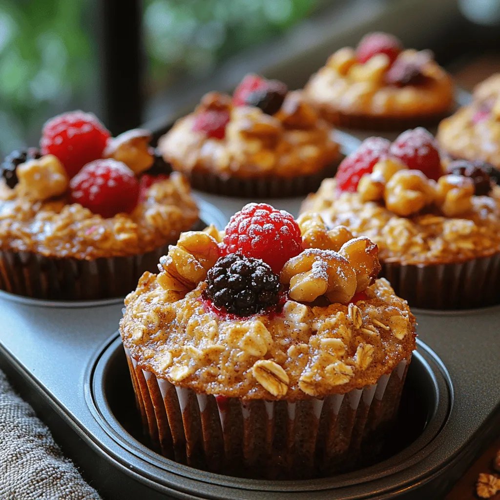 In today's fast-paced world, finding healthy breakfast options can often feel like a daunting task. However, breakfast is an essential meal that sets the tone for our day, providing the necessary fuel to boost our energy and concentration levels. Incorporating nutritious ingredients into our morning routine is vital for maintaining overall health, and one delicious way to do this is through baked oatmeal cups. These delightful, portable breakfast treats not only satisfy your taste buds but also pack a nutritional punch, making them an ideal choice for busy mornings.