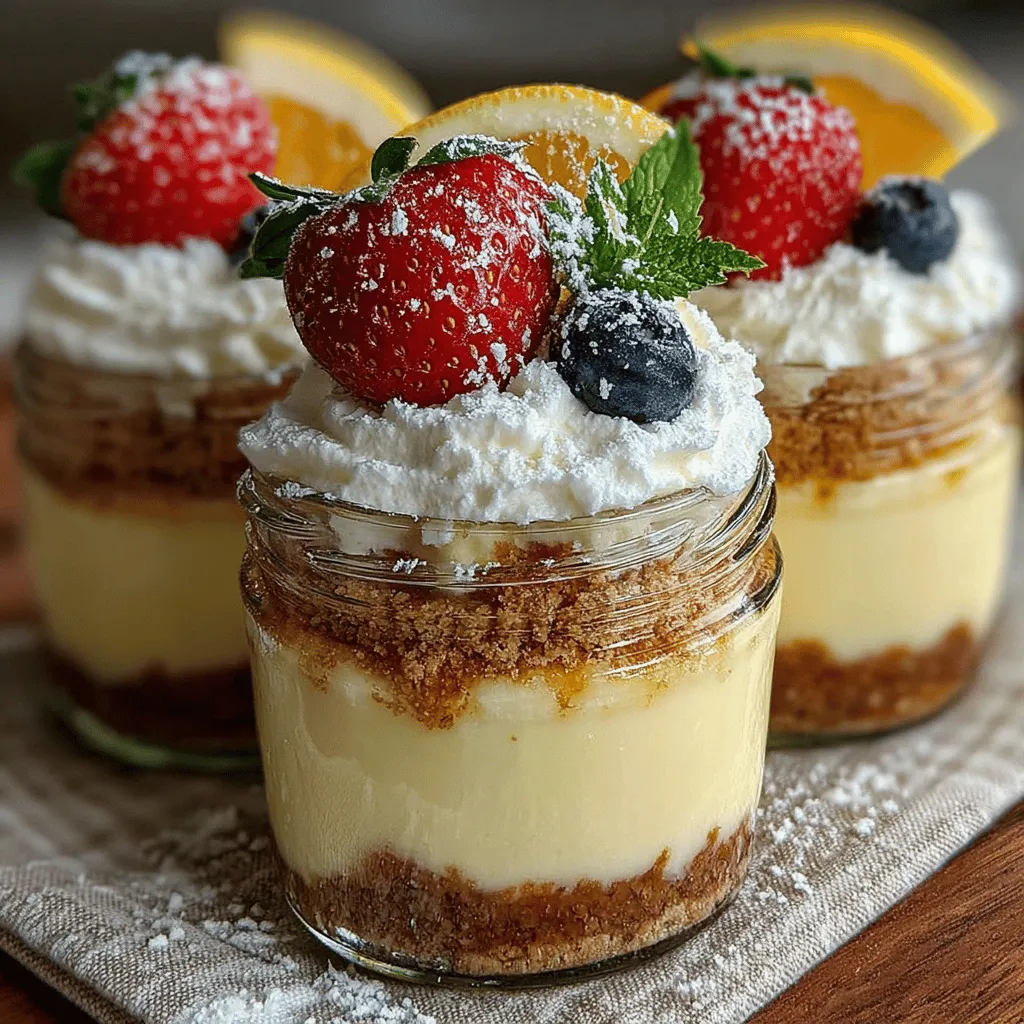 When it comes to desserts that capture the essence of summer, few dishes can rival the refreshing taste of lemon cheesecake. The Zesty No-Bake Lemon Cheesecake Parfaits are a perfect embodiment of this delightful treat, offering a light and creamy texture that dances on the palate. This dessert is not only visually appealing with its vibrant layers but also incredibly easy to make, making it an ideal choice for both seasoned bakers and kitchen novices alike.