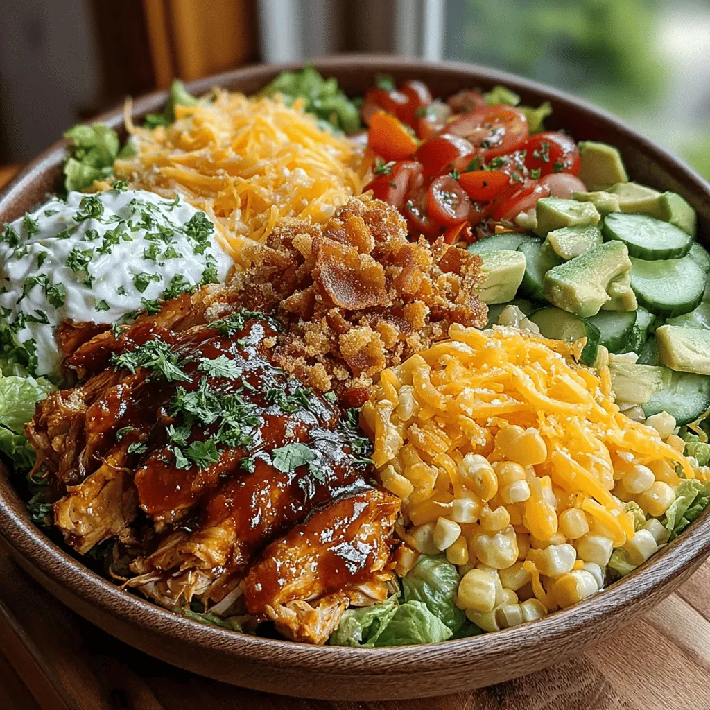 In the realm of healthy eating, salads have long established themselves as a go-to choice for those seeking a nutritious meal without compromising on flavor. Among the myriad of salad options, the BBQ Chicken Chopped Salad stands out as a delightful blend of tastes and textures, making it an appealing dish for any occasion. This recipe combines the smoky sweetness of barbecue chicken with a colorful array of fresh vegetables, resulting in a hearty meal that can serve as either a main course or a satisfying side.