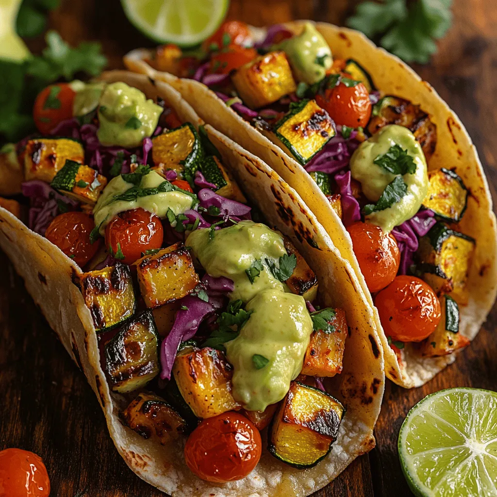 Tacos have long been a beloved staple in many cultures, celebrated for their versatility and flavor. Traditionally filled with meat, cheese, and various toppings, the taco landscape has seen a refreshing transformation in recent years, embracing healthier, plant-based options. This shift caters to a growing demand for nutritious meals that are not only good for the body but also kind to the planet. Among these innovative creations, Crunchy Roasted Veggie Tacos stand out as a delightful and nutritious choice, perfect for any meal—be it lunch, dinner, or even a casual gathering with friends.