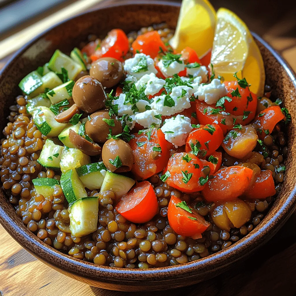 In the realm of healthy eating, few dishes can rival the flavor and nourishment packed into a Mediterranean Lentil Bowl. This vibrant, nutrient-rich recipe not only delights the palate but also aligns beautifully with dietary preferences such as vegetarian and vegan. The combination of hearty lentils and crisp, fresh vegetables creates a satisfying meal that is perfect for lunch or dinner. The Mediterranean diet, known for its emphasis on whole foods, healthy fats, and plant-based ingredients, serves as an excellent backdrop for this lentil bowl, making it both a wholesome and delicious choice. In this article, we will guide you through the preparation of this delectable Mediterranean-inspired dish while exploring its health benefits, ingredient insights, and various serving suggestions.