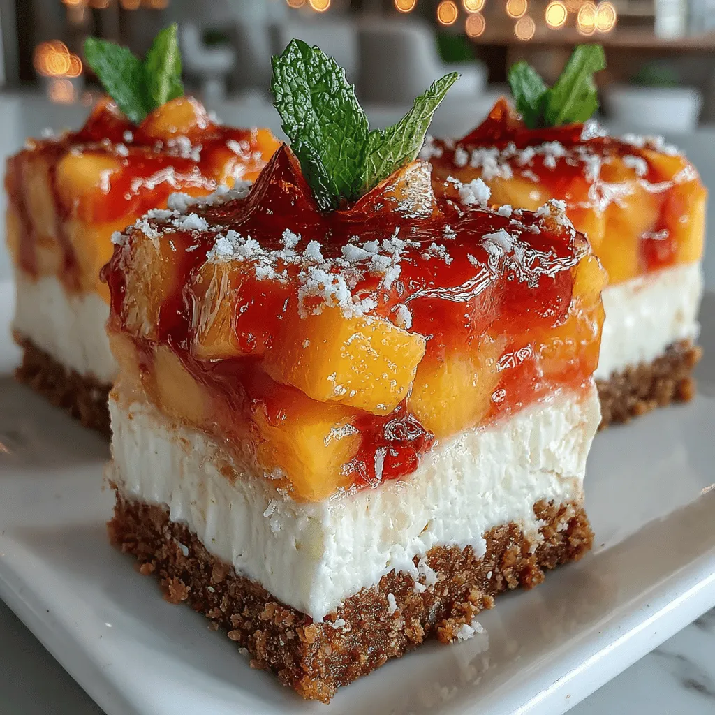 As the sun blazes down and temperatures rise, the allure of chilled desserts becomes irresistible. There's something inherently refreshing about indulging in a sweet treat that is cool and creamy, perfectly complementing the warmth of summertime. Among the many options available, Chilled Peach Delight Bars stand out as a quintessential summer dessert. These bars brilliantly showcase the lusciousness of ripe peaches paired with a rich, creamy filling, making them an ideal choice for gatherings, picnics, and family celebrations.