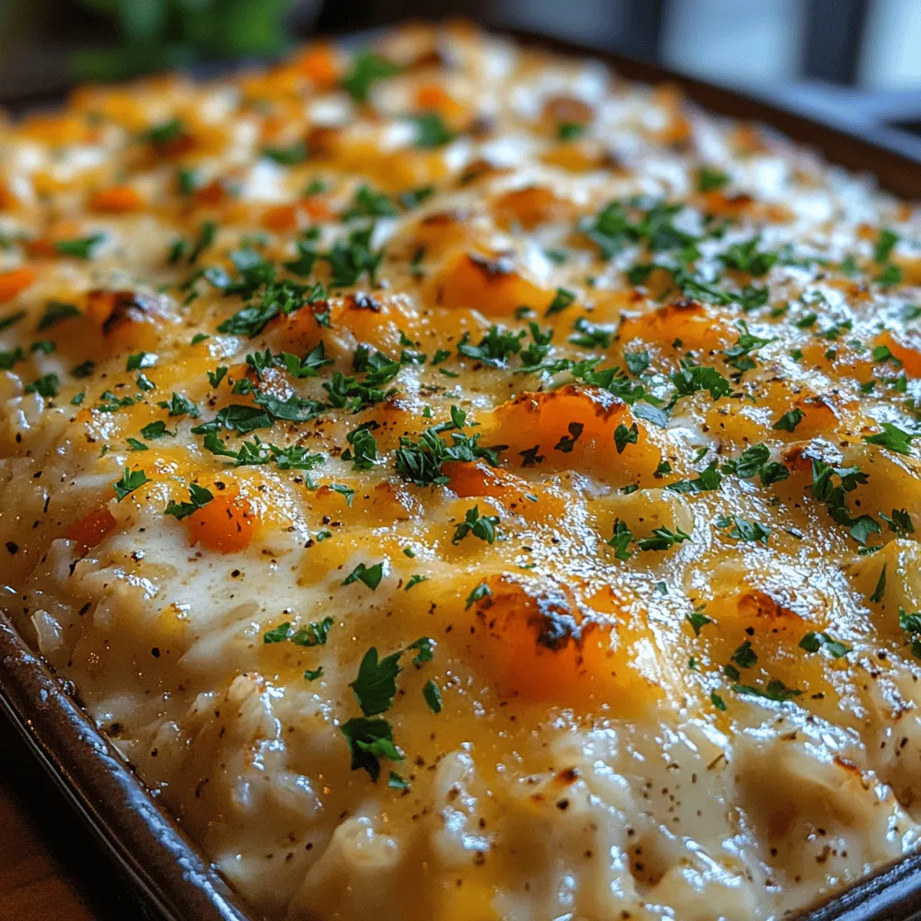 In today's fast-paced world, the allure of comfort food has never been stronger. As families juggle hectic schedules and busy weeknights, the desire for nourishing, satisfying meals is a common thread that ties us together. Among the myriad of comfort food options, one dish stands out for its heartwarming flavors and simplicity: Cozy Creamy Chicken and Rice Casserole. This quintessential recipe is not only perfect for family gatherings but also serves as a reliable solution for weeknight dinners when time is of the essence.