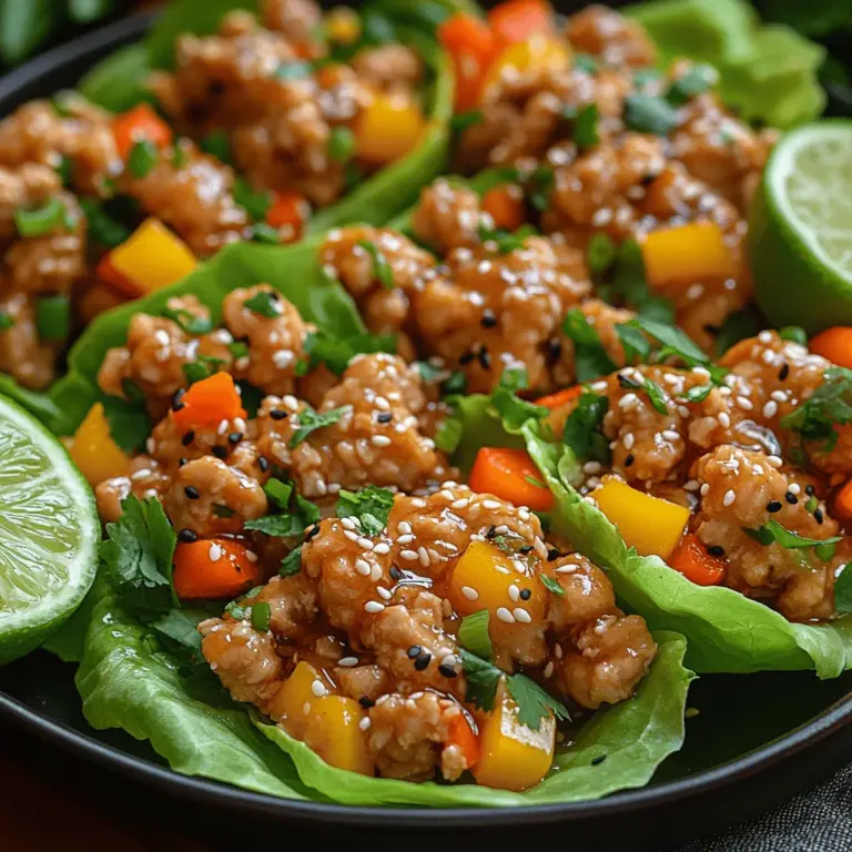 In the realm of healthy eating, crispy sesame chicken lettuce wraps offer a delightful blend of flavors and textures that are both satisfying and nourishing. This recipe is perfect for anyone looking to enjoy a low-carb meal without sacrificing taste. With a medley of ground chicken, fresh vegetables, and a savory sauce, these wraps are not only quick to prepare but also make for an impressive dish for gatherings or family dinners. This article will guide you through the preparation of crispy sesame chicken lettuce wraps while also providing insights into the nutritional benefits of the ingredients used.