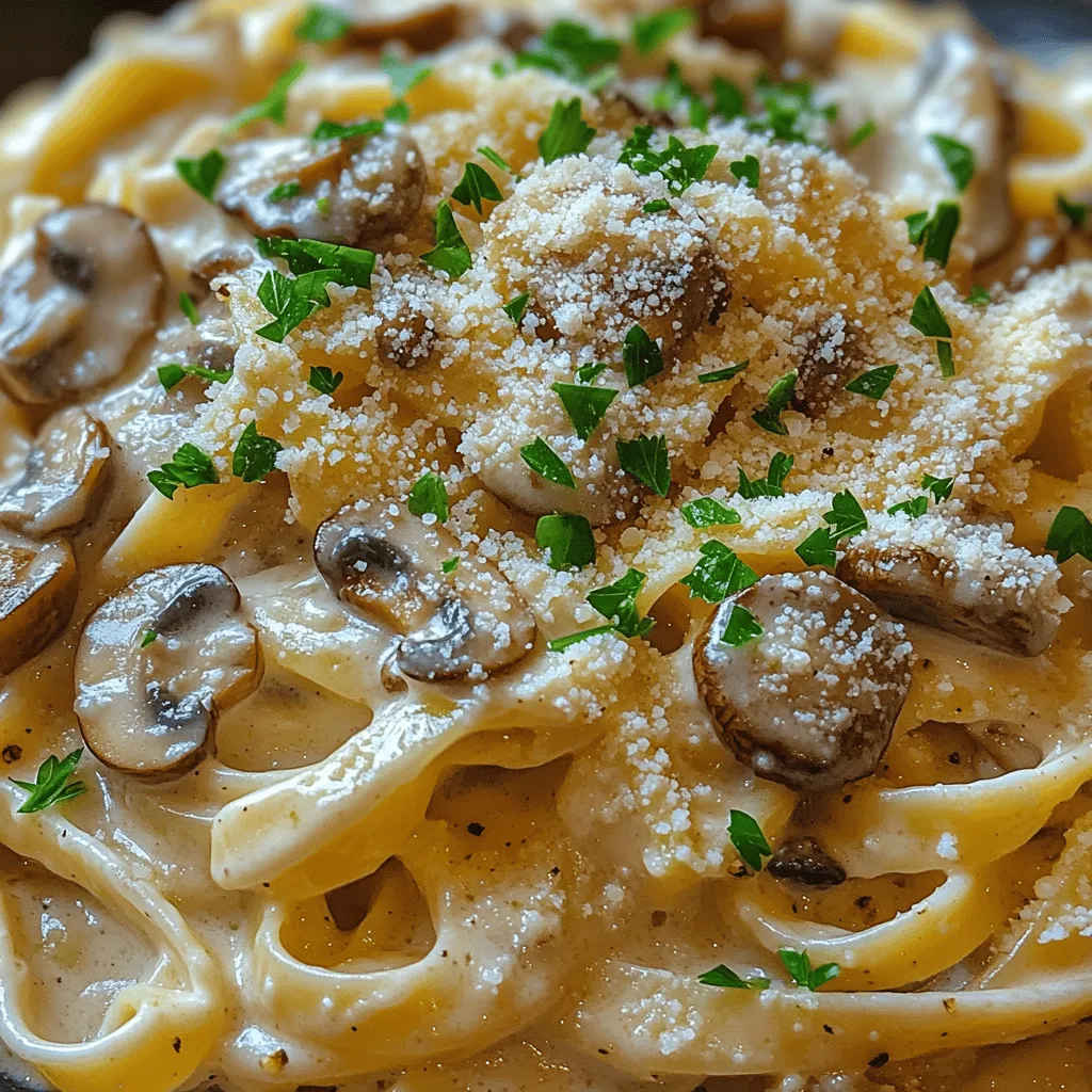 Creamy Mushroom Garlic Pasta is more than just a meal; it’s a comforting embrace on a plate. This dish combines the earthy essence of mushrooms with the aromatic allure of garlic, all enveloped in a rich and velvety sauce that clings to every strand of pasta. Whether you're a seasoned chef or a novice in the kitchen, this recipe is designed to be both approachable and satisfying, making it a perfect addition to your culinary repertoire.