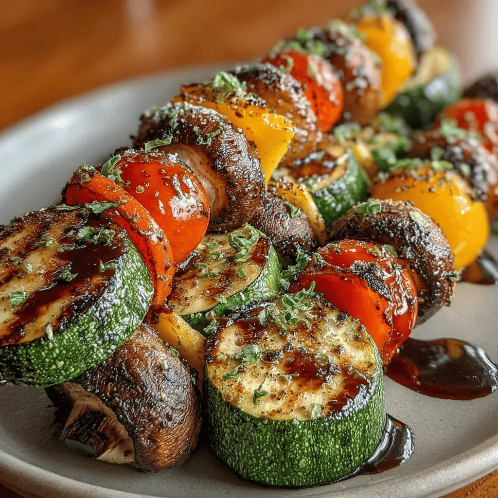 When it comes to charred veggie skewers, presentation is key. The visual appeal of your skewers can enhance the dining experience, making them not just a meal but a feast for the eyes. Begin by selecting a variety of colorful vegetables such as bell peppers in red, yellow, and green, zucchini, cherry tomatoes, red onions, and mushrooms. The combination of vibrant hues creates an inviting look.