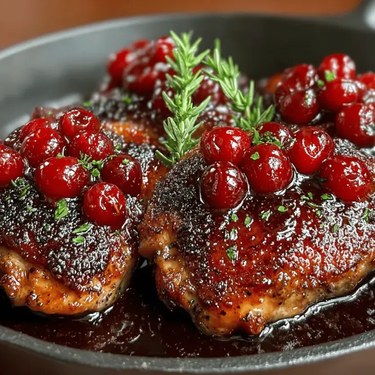 To create the perfect Cherry Glazed Chicken, it's essential to understand the role each ingredient plays in the overall flavor profile and texture of the dish. Let's take a closer look at the key components that contribute to this delicious recipe.