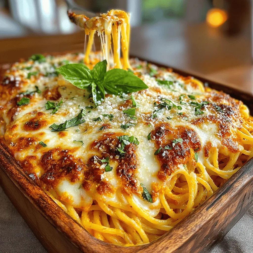 In the realm of comfort food, few dishes can compete with a creamy pasta bake. The Creamy Roasted Red Pepper Spaghetti Bake is a perfect example of this culinary genre, combining the rich, smoky flavors of roasted red peppers with creamy cheeses, all enveloping perfectly cooked spaghetti. This dish is not only a delight to the taste buds but also an enticing feast for the eyes, making it an ideal choice for family dinners, potlucks, or cozy gatherings with friends.