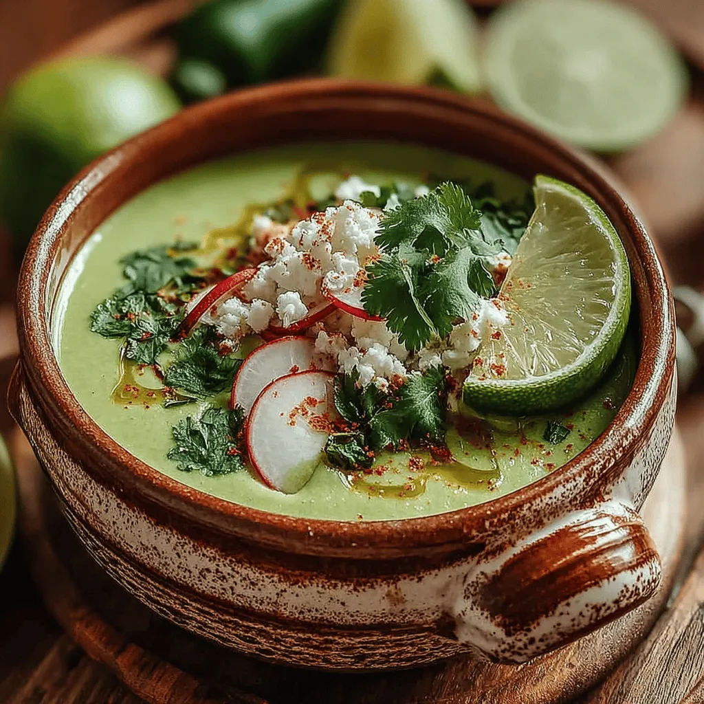 Once you’ve blended your Chilled Avocado & Cucumber Soup to a silky-smooth consistency, it’s time to taste and adjust the seasoning. The key to a truly delicious soup lies in the balance of flavors, which can evolve significantly as the soup chills. Start by adding a pinch of salt and a dash of freshly ground black pepper. Stir well and taste. Salt enhances the natural flavors of the ingredients, while pepper adds a subtle kick.