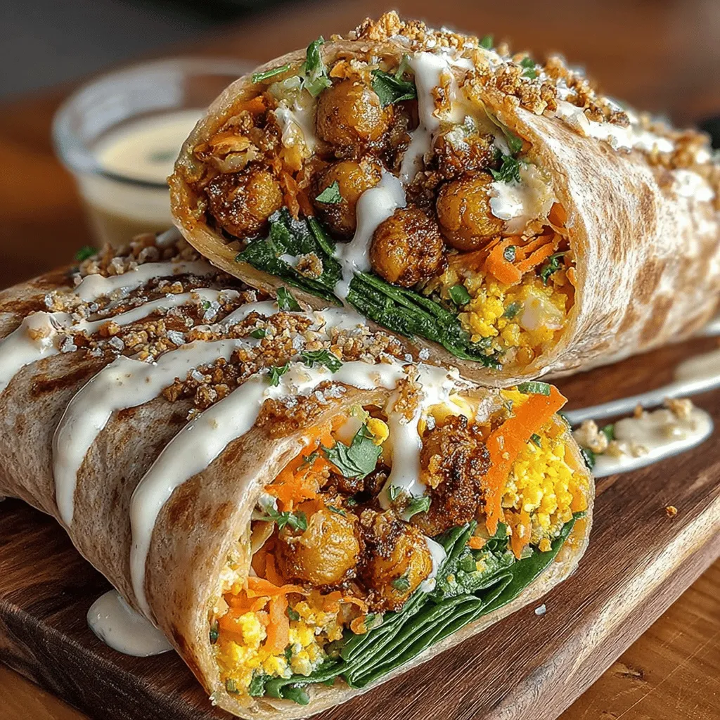 In recent years, wrap recipes have surged in popularity, becoming a staple in homes and restaurants alike. Their charm lies in their versatility, ease of preparation, and ability to be customized to suit various dietary preferences. One standout option is the Spiced Chickpea & Carrot Wraps with Yogurt Sauce, which not only offers an explosion of flavors but also packs a nutritional punch.