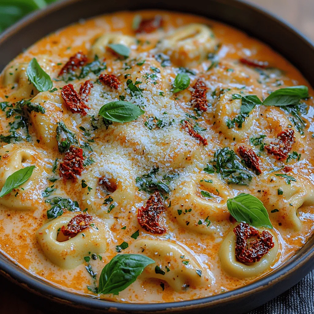 In the realm of comfort food, few dishes can rival the rich and mouthwatering experience of Creamy Sun-Dried Tomato Tortellini. This delightful recipe combines the satisfying texture of cheese-filled tortellini with a luscious, creamy sauce that is infused with the bold flavors of sun-dried tomatoes. Whether you're looking for a quick weeknight dinner or planning a special gathering with friends and family, this dish offers both ease of preparation and an impressive presentation.