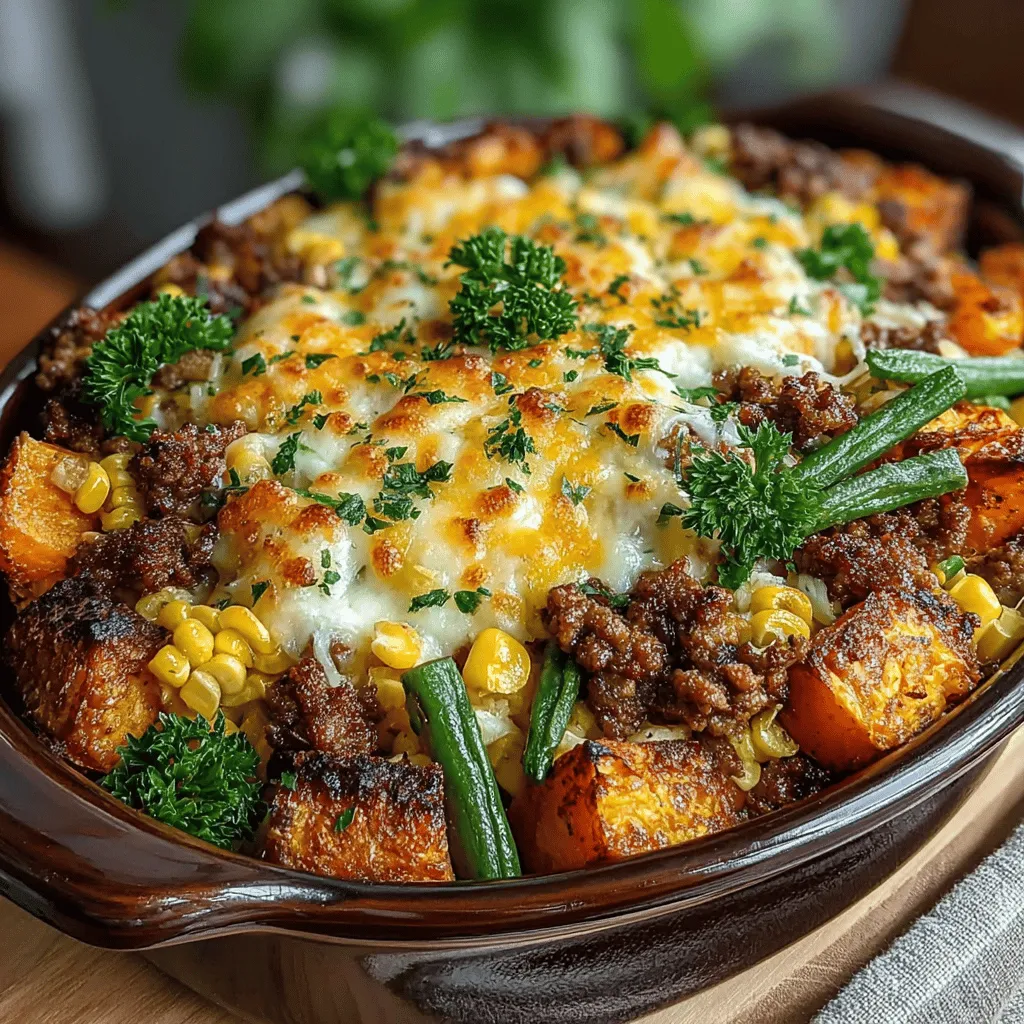 In the ever-evolving world of culinary delights, few dishes manage to strike the perfect balance between comfort and nutrition quite like the Cozy Sweet Potato & Turkey Bake. This mouthwatering recipe not only offers a warm, hearty meal ideal for chilly evenings but also prioritizes health without compromising on flavor. The combination of sweet potatoes and ground turkey makes this dish a wholesome option, rich in essential nutrients while embodying the essence of comfort food.