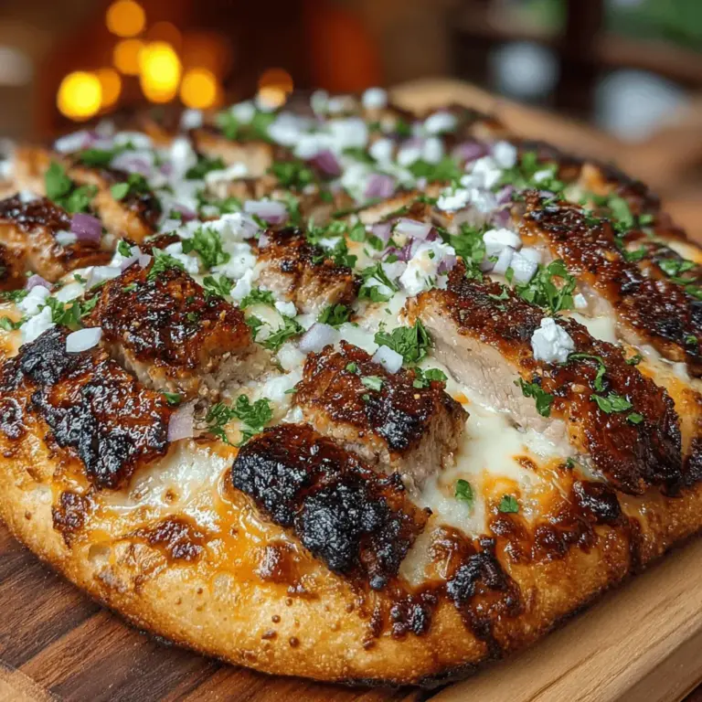 BBQ chicken pizza has emerged as a favorite among pizza enthusiasts for several compelling reasons. The combination of smoky grilled chicken, tangy barbecue sauce, and gooey cheese creates a mouthwatering experience that is hard to resist. Each bite offers a harmonious blend of flavors—smoky, sweet, and savory—that appeals to a wide range of palates. The allure of this dish lies in its ability to bring together familiar ingredients in an exciting way, transforming traditional pizza into something extraordinary.