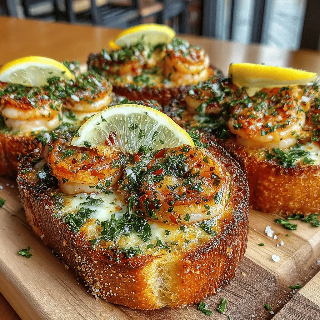 If you're looking for a flavorful and satisfying appetizer that is sure to impress, look no further than Garlic Butter Shrimp Toast Bites. This dish combines succulent shrimp sautéed in rich garlic butter, served atop crispy toast, creating a delightful harmony of flavors and textures. Perfect for gatherings, family dinners, or even a cozy night in, these bites are not only quick to prepare but also incredibly satisfying, making them a go-to recipe for any occasion.