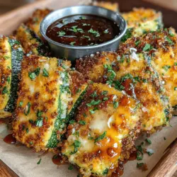 In recent years, the culinary landscape has witnessed a significant shift toward healthier snacking options and vegetable-based dishes. Home cooks and food enthusiasts alike are increasingly seeking alternatives that not only satisfy cravings but also support a balanced diet. Among these, Crispy Parmesan Crusted Zucchini Wedges stand out as a delightful option that bridges the gap between indulgence and health. This recipe offers a crunchy texture and savory flavor, making it an excellent substitute for traditional fried snacks without sacrificing taste or nutrition.