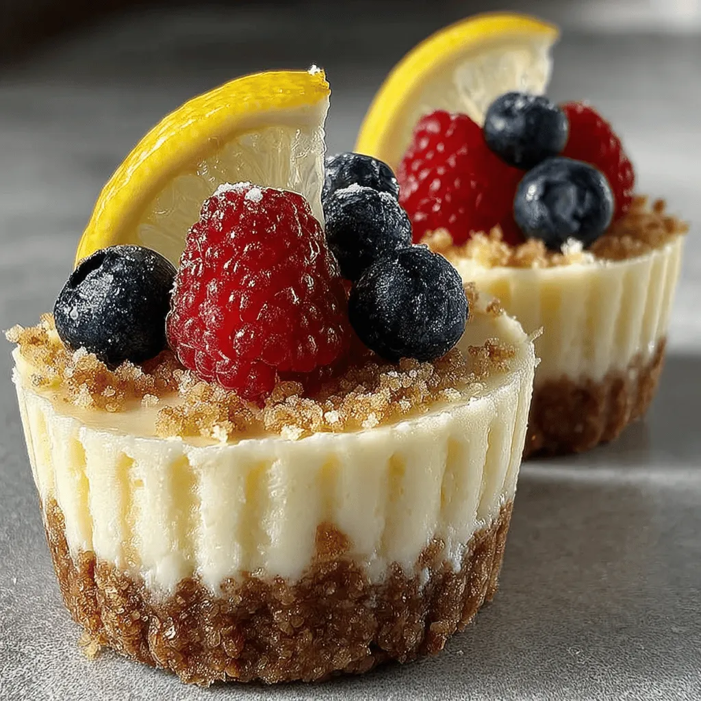 If you're in search of a dessert that perfectly balances creamy richness with zesty brightness, look no further than Frozen Lemon Cheesecake Yogurt Cups. These delightful treats offer a refreshing twist on traditional cheesecake, combining the tangy essence of lemon with the smoothness of Greek yogurt and cream cheese. Ideal for warm weather gatherings, summer picnics, or simply a sweet treat at home, these yogurt cups are as easy to prepare as they are delicious.
