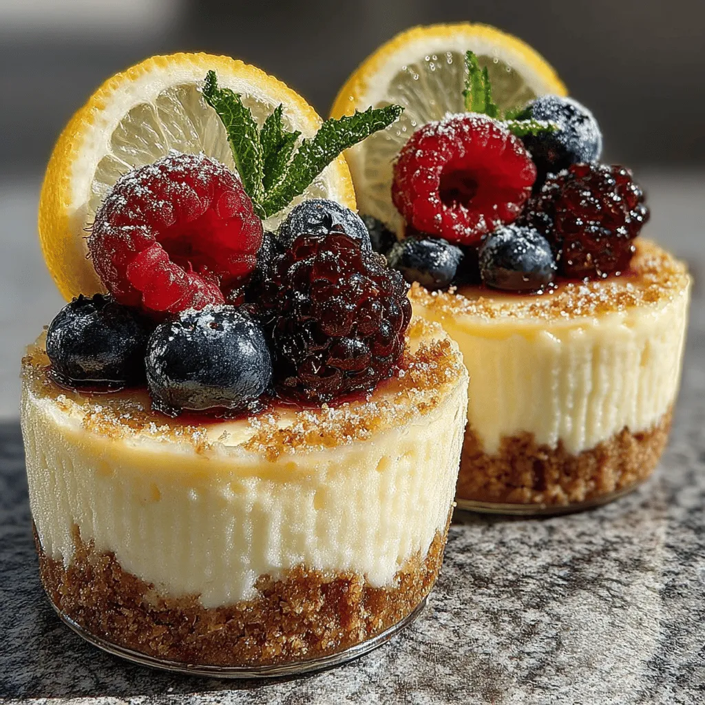 If you're in search of a dessert that perfectly balances creamy richness with zesty brightness, look no further than Frozen Lemon Cheesecake Yogurt Cups. These delightful treats offer a refreshing twist on traditional cheesecake, combining the tangy essence of lemon with the smoothness of Greek yogurt and cream cheese. Ideal for warm weather gatherings, summer picnics, or simply a sweet treat at home, these yogurt cups are as easy to prepare as they are delicious.