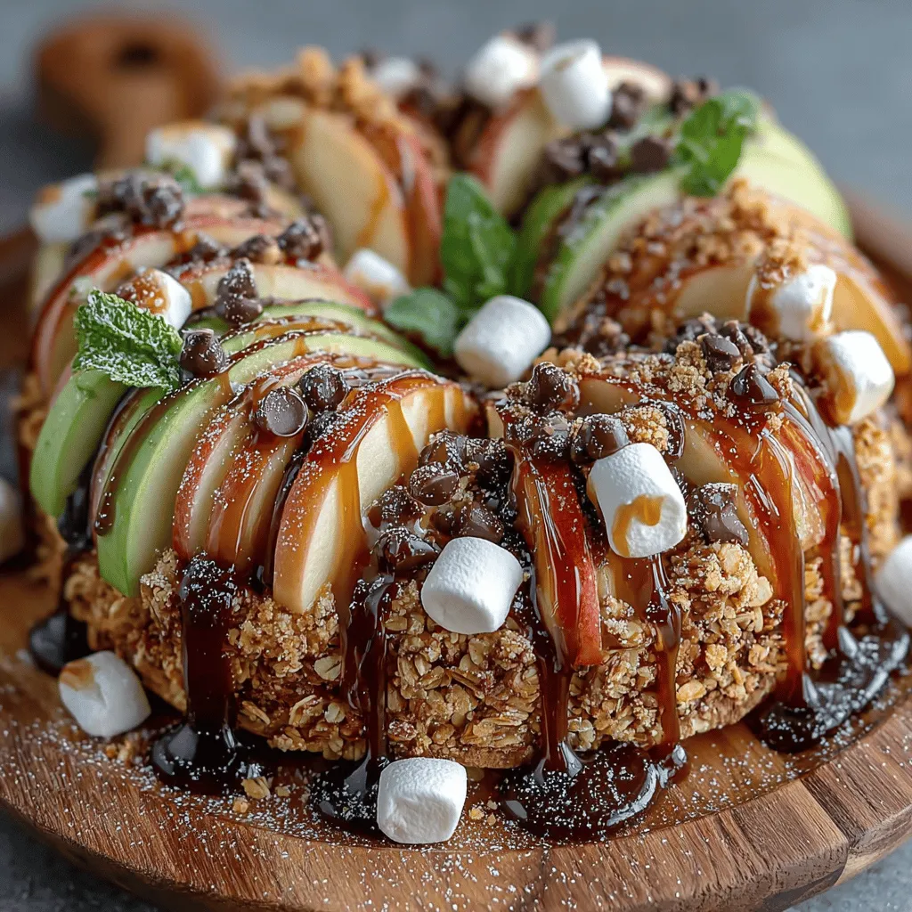 When it comes to satisfying a sweet tooth, few desserts can compete with the delightful combination of fresh apples and rich caramel. The Crunchy Caramel Apple Nachos recipe takes this classic pairing and gives it a fun, shareable twist that’s perfect for gatherings, parties, or simply a cozy night in. This innovative dessert transforms traditional nachos into a sweet sensation that captivates both kids and adults alike. With layers of crisp apple slices drizzled with creamy caramel, sprinkled with crunchy toppings, and garnished with a mix of flavors, this dish is sure to become a favorite in your dessert repertoire.