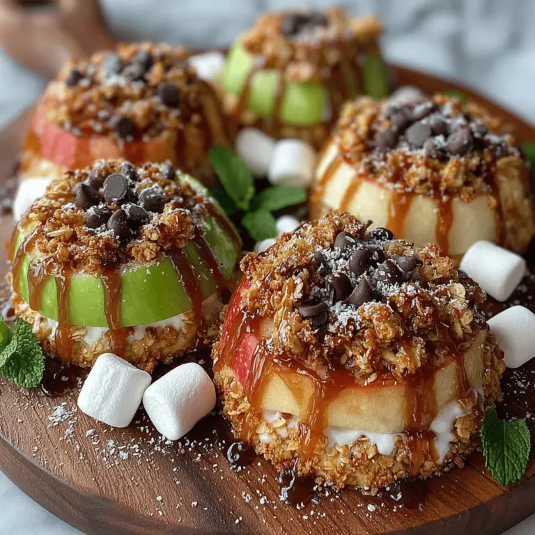 When it comes to satisfying a sweet tooth, few desserts can compete with the delightful combination of fresh apples and rich caramel. The Crunchy Caramel Apple Nachos recipe takes this classic pairing and gives it a fun, shareable twist that’s perfect for gatherings, parties, or simply a cozy night in. This innovative dessert transforms traditional nachos into a sweet sensation that captivates both kids and adults alike. With layers of crisp apple slices drizzled with creamy caramel, sprinkled with crunchy toppings, and garnished with a mix of flavors, this dish is sure to become a favorite in your dessert repertoire.