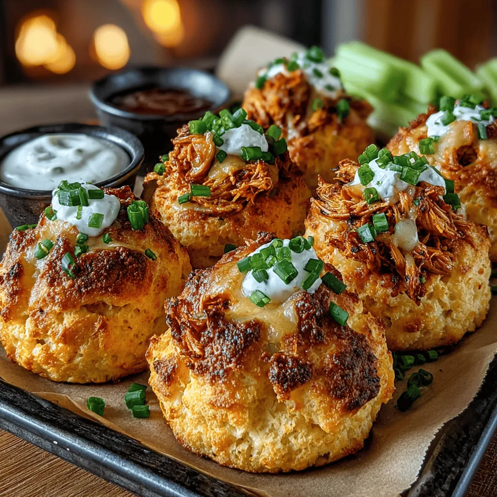 Buffalo chicken has become a staple in the world of appetizers, captivating taste buds with its bold, spicy flavor and creamy, tangy elements. Whether served as wings, dips, or sliders, the allure of buffalo chicken is undeniable, making it a popular choice for gatherings, parties, and game day celebrations. Among the myriad of buffalo chicken-inspired recipes, Mini Buffalo Chicken Biscuit Bombs stand out as a delightful and convenient option, perfect for impressing guests or satisfying cravings.