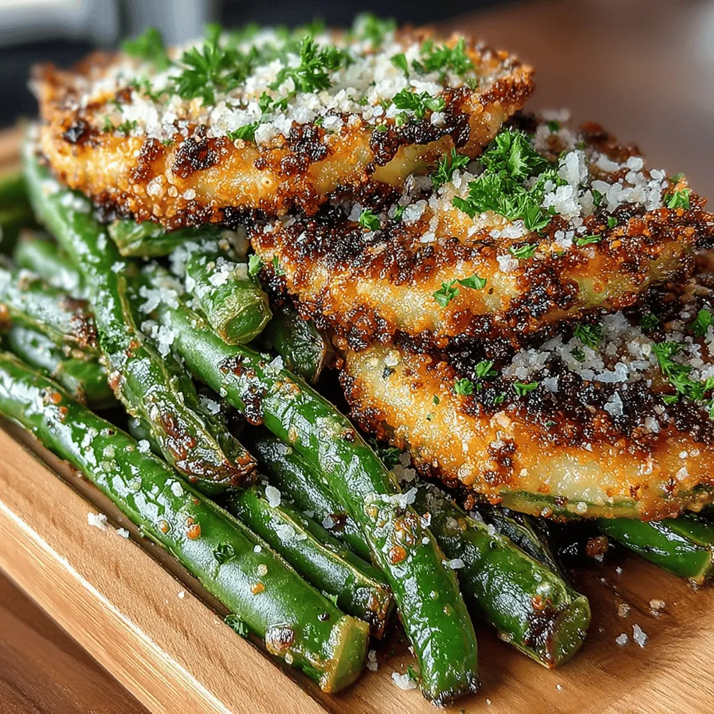In a world dominated by processed snacks and unhealthy options, finding a delicious, guilt-free alternative can feel like a challenge. Enter Crunchy Garlic Parmesan Green Bean Chips, a delightful recipe that transforms fresh green beans into a crispy, savory treat. These chips not only satisfy your snack cravings but also provide a nutritious boost, making them perfect for any occasion—be it a movie night, a party, or simply a healthy afternoon snack.