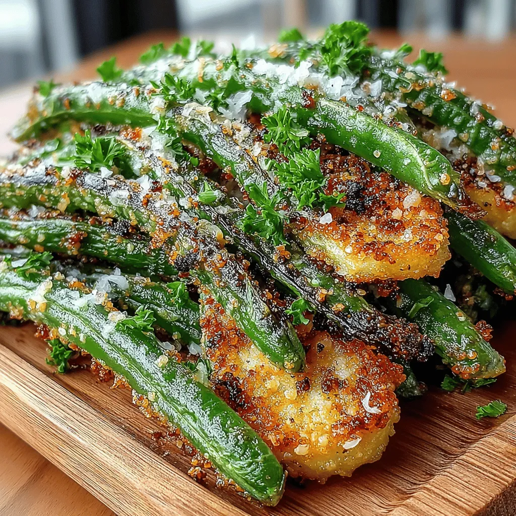 In a world dominated by processed snacks and unhealthy options, finding a delicious, guilt-free alternative can feel like a challenge. Enter Crunchy Garlic Parmesan Green Bean Chips, a delightful recipe that transforms fresh green beans into a crispy, savory treat. These chips not only satisfy your snack cravings but also provide a nutritious boost, making them perfect for any occasion—be it a movie night, a party, or simply a healthy afternoon snack.