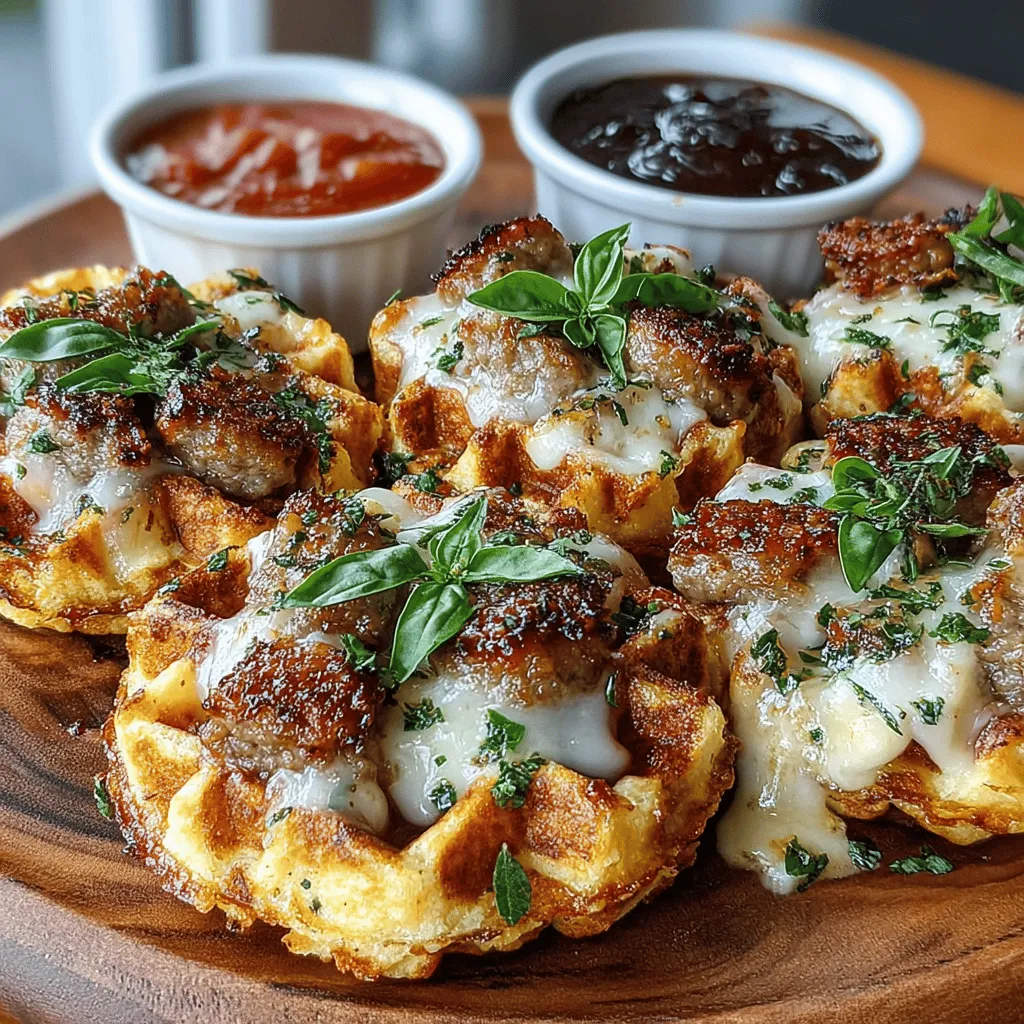 If you're looking for a dish that combines the beloved flavors of pizza with a unique twist, Mini Sausage Pizza Waffle Sliders are an excellent choice. These delightful little creations capture the essence of a classic pizza while incorporating the comforting texture of waffles, making them not only fun to eat but also incredibly satisfying. Perfect for family gatherings, game day, or casual meals, these sliders are versatile enough to be enjoyed at breakfast, lunch, or dinner.