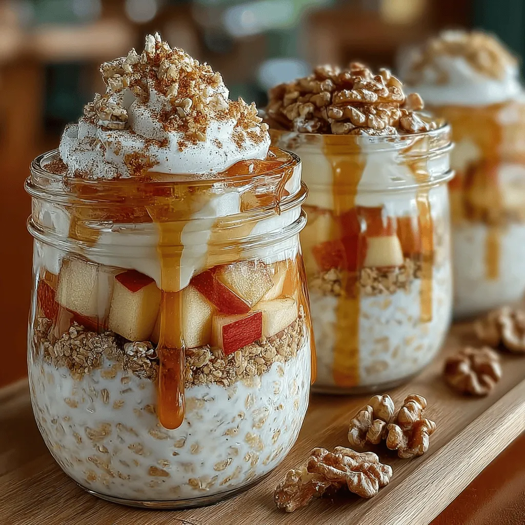 When creating a dish like Apple Pie Overnight Oats, selecting local ingredients can significantly enhance the flavor and nutrition of the meal. Local apples, for instance, are often fresher and more flavorful than those that have traveled long distances. Fresh produce not only supports local farmers but also tends to be more nutrient-rich, as it is harvested at peak ripeness. By incorporating local honey or maple syrup, you can add a unique touch to the sweetness while also minimizing your carbon footprint. Plus, local ingredients can help teach children about the importance of seasonal eating and sustainability.