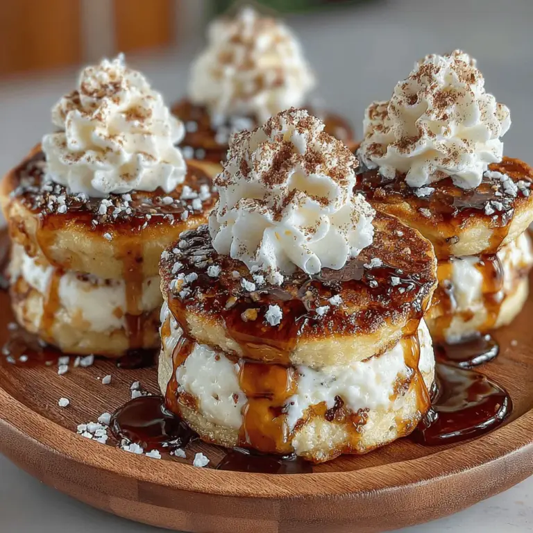 Breakfast is often heralded as the most important meal of the day, and what better way to start your morning than with a stack of warm, fluffy pancakes? Pancakes have long been a breakfast staple, beloved for their comforting texture and versatility. In this article, we will delve into a delicious recipe for Mini Apple Cinnamon Pancake Sliders—an innovative take on the classic pancake that adds a fun, bite-sized twist to your breakfast table. This recipe not only captures the nostalgic flavors of apple and cinnamon but also presents them in a delightful slider format, making them perfect for family gatherings, brunch parties, or even a cozy morning at home. Get ready to explore the details of this scrumptious recipe, including the ingredients, preparation steps, and the joy of serving these delightful treats.