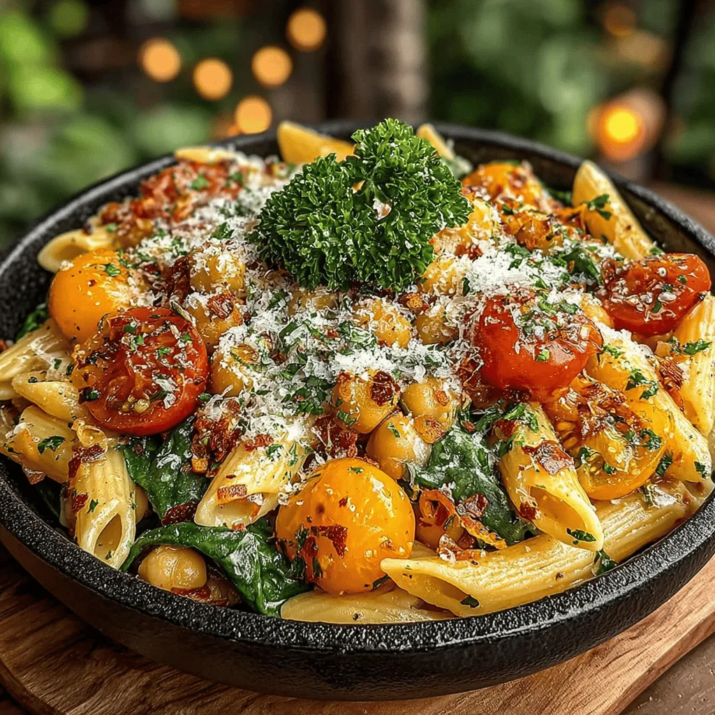 In the realm of quick and delicious meals, Zesty Lemon Chickpea Pasta stands out as a vibrant option that appeals to a wide range of palates. This dish combines the earthiness of chickpeas with the brightness of lemon, resulting in a delightful medley of flavors that can invigorate any dinner table. It’s not just about taste; this recipe is also incredibly versatile, making it suitable for various dietary preferences, whether you’re a busy professional, a health-conscious eater, or someone who simply enjoys cooking with fresh ingredients.