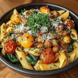 In the realm of quick and delicious meals, Zesty Lemon Chickpea Pasta stands out as a vibrant option that appeals to a wide range of palates. This dish combines the earthiness of chickpeas with the brightness of lemon, resulting in a delightful medley of flavors that can invigorate any dinner table. It’s not just about taste; this recipe is also incredibly versatile, making it suitable for various dietary preferences, whether you’re a busy professional, a health-conscious eater, or someone who simply enjoys cooking with fresh ingredients.