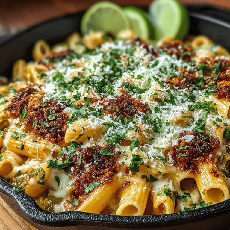 At the heart of this pasta skillet is the hatch green chile, a prized ingredient known for its distinctive flavor profile. Originating from the Hatch Valley in New Mexico, these chiles are celebrated for their mild to medium heat, which provides a gentle warmth without overwhelming the dish. Their unique taste is often described as earthy and slightly sweet, making them an excellent complement to a variety of ingredients. Whether you’re a chili aficionado or a newcomer, the versatility of hatch chiles can transform ordinary meals into extraordinary experiences.