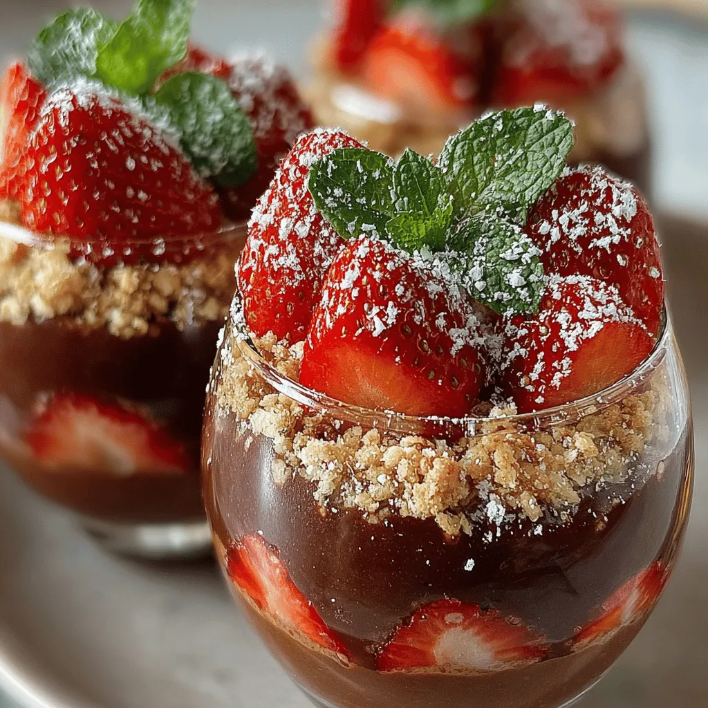 In the realm of healthy desserts, ChocoBerry Bliss Chia Parfaits stand out as a delightful option that perfectly balances flavor and nutrition. This decadent yet wholesome treat combines the rich taste of cocoa with the vibrant freshness of strawberries, creating a dessert that is not only satisfying to the taste buds but also beneficial for your health. With the rising consciousness around healthy eating, this recipe caters to those seeking indulgence without the guilt, making it an ideal choice for anyone looking to satisfy their sweet tooth while nourishing their body.