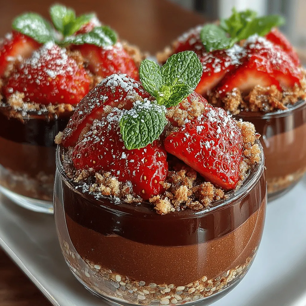 In the realm of healthy desserts, ChocoBerry Bliss Chia Parfaits stand out as a delightful option that perfectly balances flavor and nutrition. This decadent yet wholesome treat combines the rich taste of cocoa with the vibrant freshness of strawberries, creating a dessert that is not only satisfying to the taste buds but also beneficial for your health. With the rising consciousness around healthy eating, this recipe caters to those seeking indulgence without the guilt, making it an ideal choice for anyone looking to satisfy their sweet tooth while nourishing their body.
