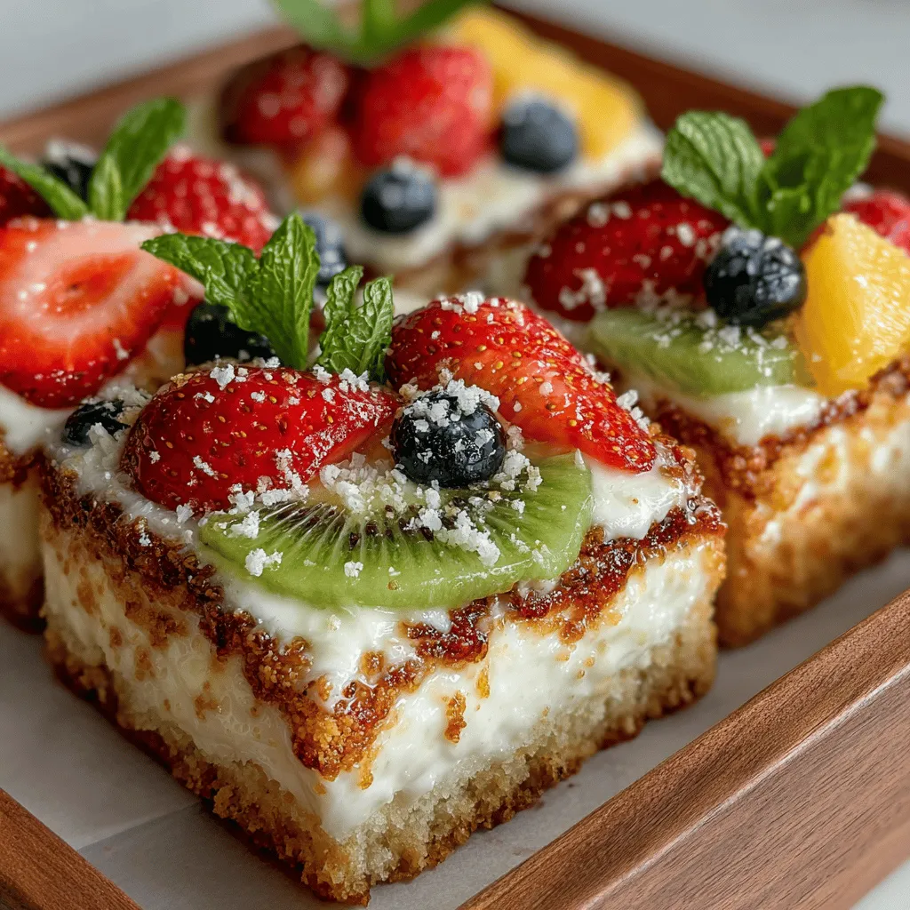 Are you ready to experience a delightful culinary fusion that combines the best of both worlds? Introducing the Cheesy Fruit Pizza Casserole—a dish that seamlessly melds sweet and savory flavors, creating an unforgettable dining experience. This innovative recipe features a soft, sugar cookie crust layered with creamy cheese and topped with a vibrant array of fresh fruits. The Cheesy Fruit Pizza Casserole isn't just a meal; it's a conversation starter, perfect for gatherings, family dinners, and summer parties, where its colorful presentation and unique taste will undoubtedly steal the spotlight.