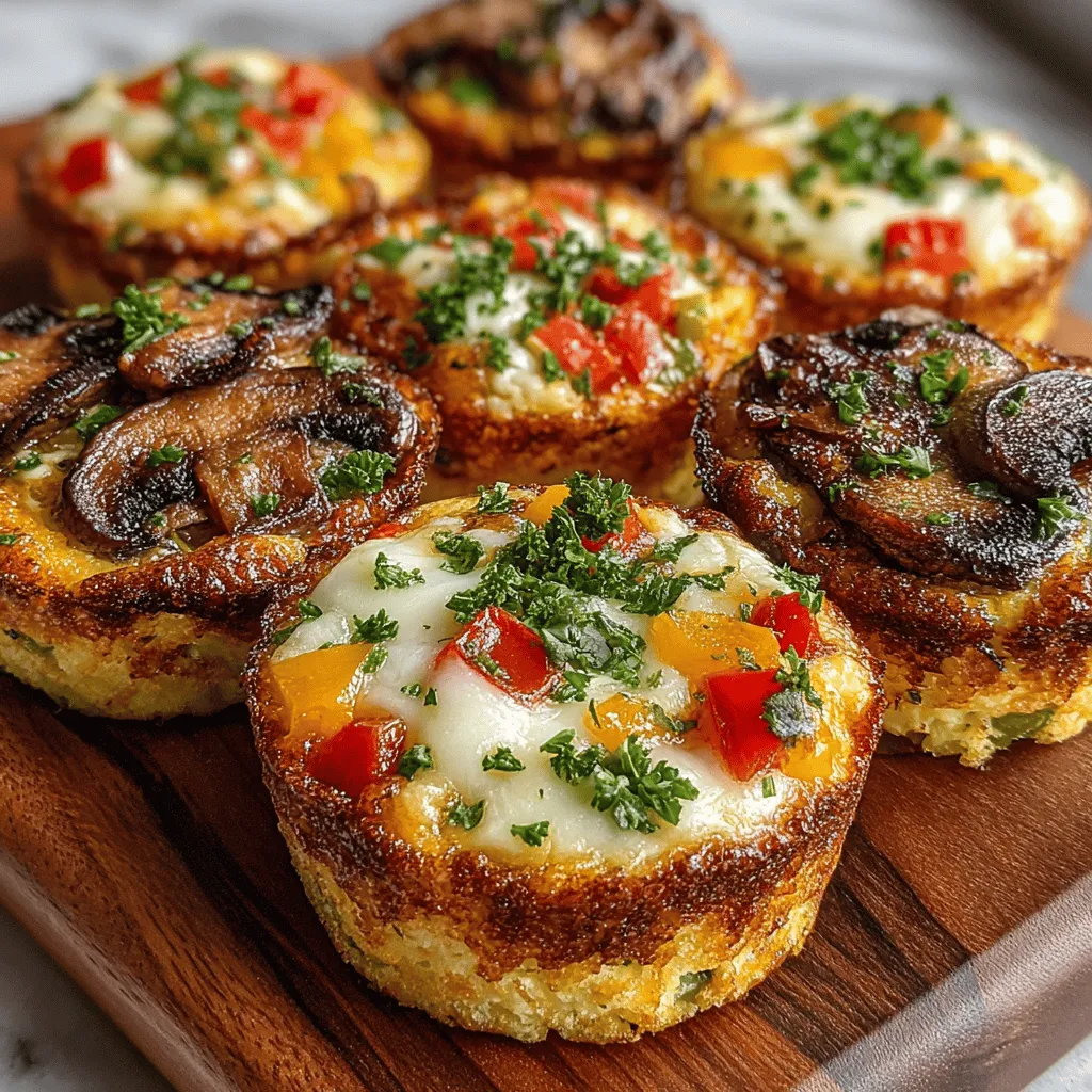 In recent years, egg muffins have surged in popularity as a versatile breakfast option that caters to busy lifestyles. These delightful, portable meals not only satisfy morning hunger but also offer a wealth of nutritional benefits. Among the myriad of recipes available, Cheesy Mini Mushroom & Cheddar Egg Muffins stand out as a delicious and nutritious choice. Whether you're a busy professional, a parent on the go, or simply looking for a wholesome breakfast alternative, these muffins are an ideal solution.