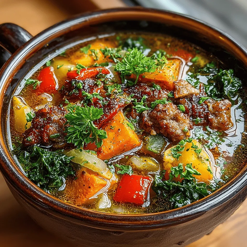 As the days grow shorter and the crisp autumn air settles in, there’s an undeniable charm that comes with the season. The vibrant colors of falling leaves inspire cozy gatherings, family traditions, and, of course, the comfort of hearty meals. One dish that perfectly encapsulates this autumn spirit is the Fall Crockpot Sausage and Sweet Potato Stew. This recipe embodies the essence of the season, combining rich flavors and nourishing ingredients to create a stew that not only warms the body but also soothes the soul.