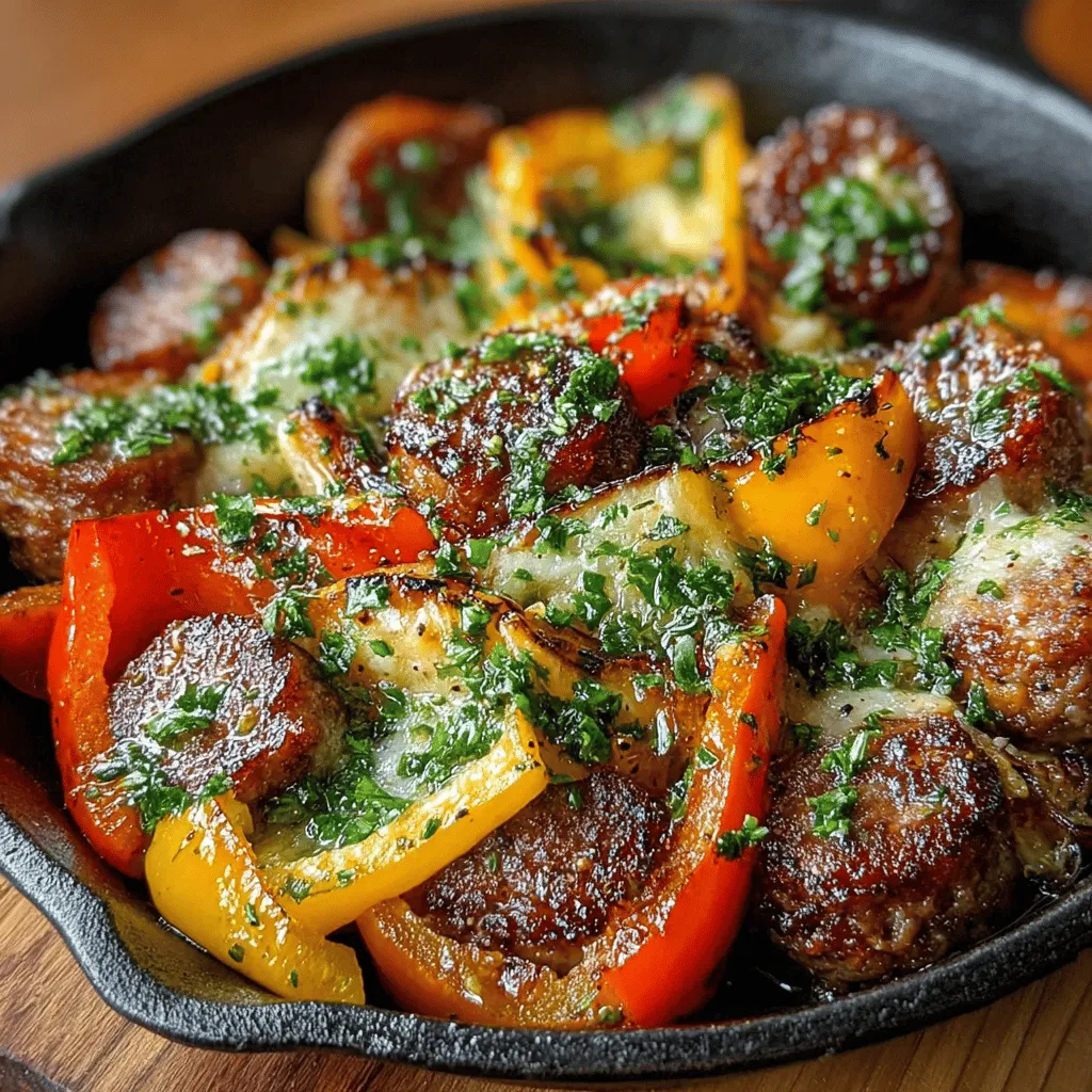 Sizzling Sausage & Peppers Delight is a culinary masterpiece that captures the essence of hearty, comforting meals. This dish showcases the vibrant flavors of Italian sausage paired with the sweetness of bell peppers and the aromatic allure of onions and garlic. With its irresistible aroma and mouthwatering taste, it has become a beloved favorite for both casual weeknight dinners and lively gatherings with family and friends.