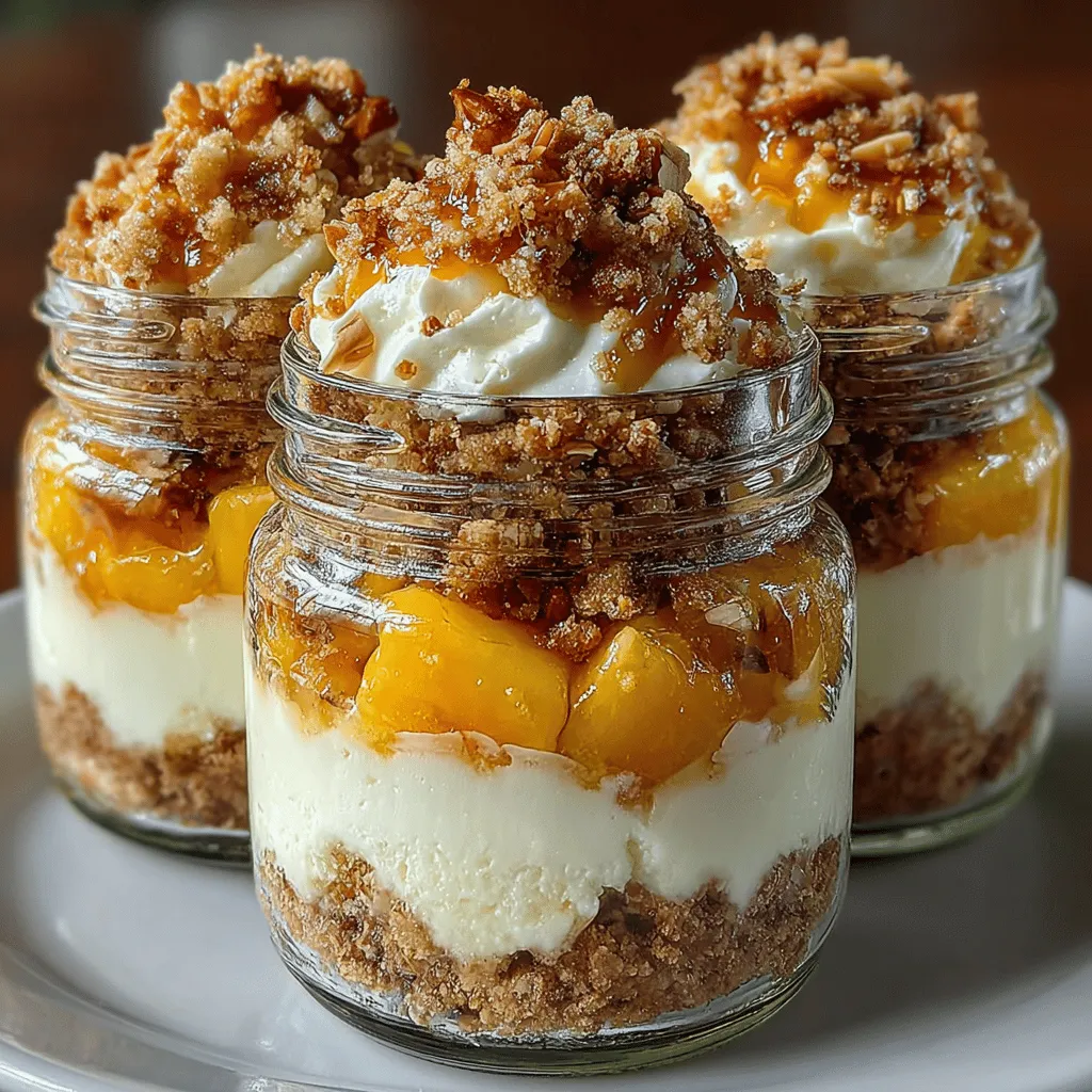 When it comes to summer desserts, few treats can compete with the delightful combination of creamy yogurt and juicy, ripe peaches. The Frozen Yogurt Peach Crisp Cups stand out as a refreshing and wholesome option that satisfies sweet cravings while incorporating nutritious ingredients. This unique dessert not only brings together the comforting flavors of peach crisp but also offers a cool, creamy twist that makes it perfect for warm weather. Whether you’re enjoying it as a snack or serving it at a summer gathering, these cups are sure to impress friends and family alike.