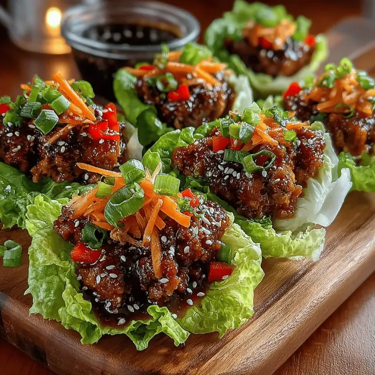 In recent years, Asian-inspired dishes have surged in popularity, captivating taste buds around the globe with their vibrant flavors and fresh ingredients. Among these culinary treasures, Chicken Teriyaki Lettuce Cups stand out as a delightful option that marries healthfulness with taste. This dish not only offers a unique twist on traditional teriyaki but also serves as a versatile choice for meals or appetizers. Imagine enjoying all the savory goodness of chicken teriyaki while embracing a low-carb, fresh alternative to bread or wraps.